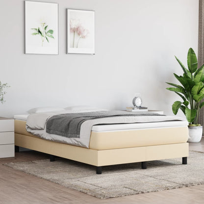 Taschenfederkernmatratze Creme 120x200x20 cm Stoff - Pazzar.ch