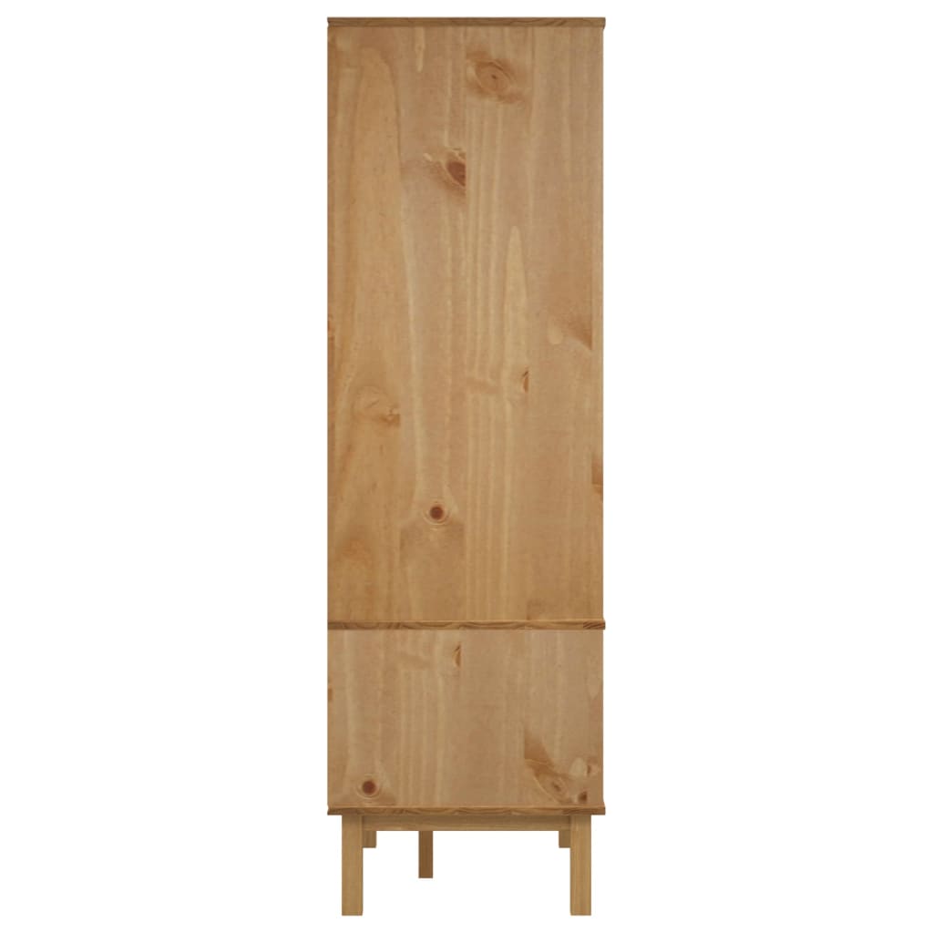 Kleiderschrank OTTA 76,5x53x172 cm Massivholz Kiefer - Pazzar.ch