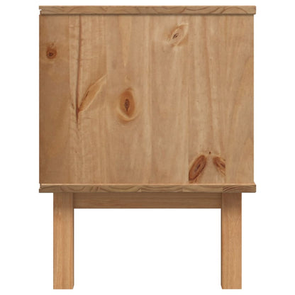 TV-Schrank OTTA 113,5x43x57 cm Massivholz Kiefer - Pazzar.ch