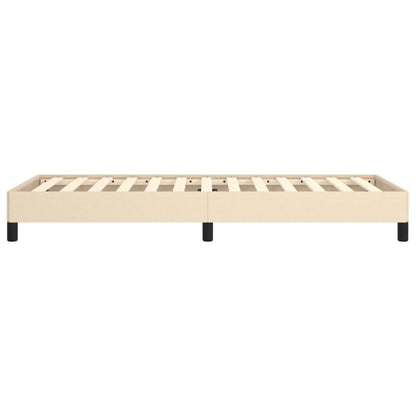 Bettgestell Creme 90x200 cm Stoff - Pazzar.ch