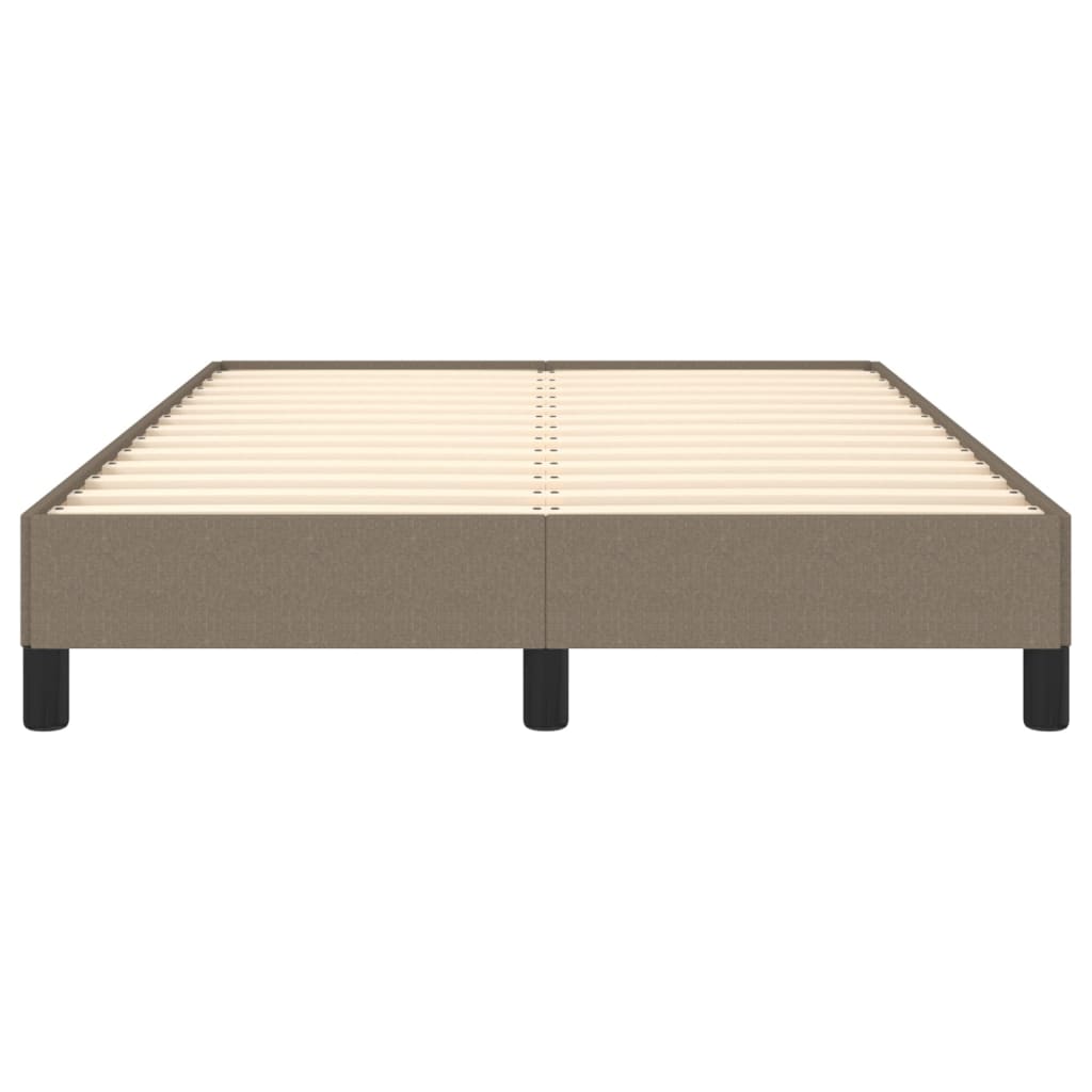 Bettgestell Taupe 120x200 cm Stoff - Pazzar.ch