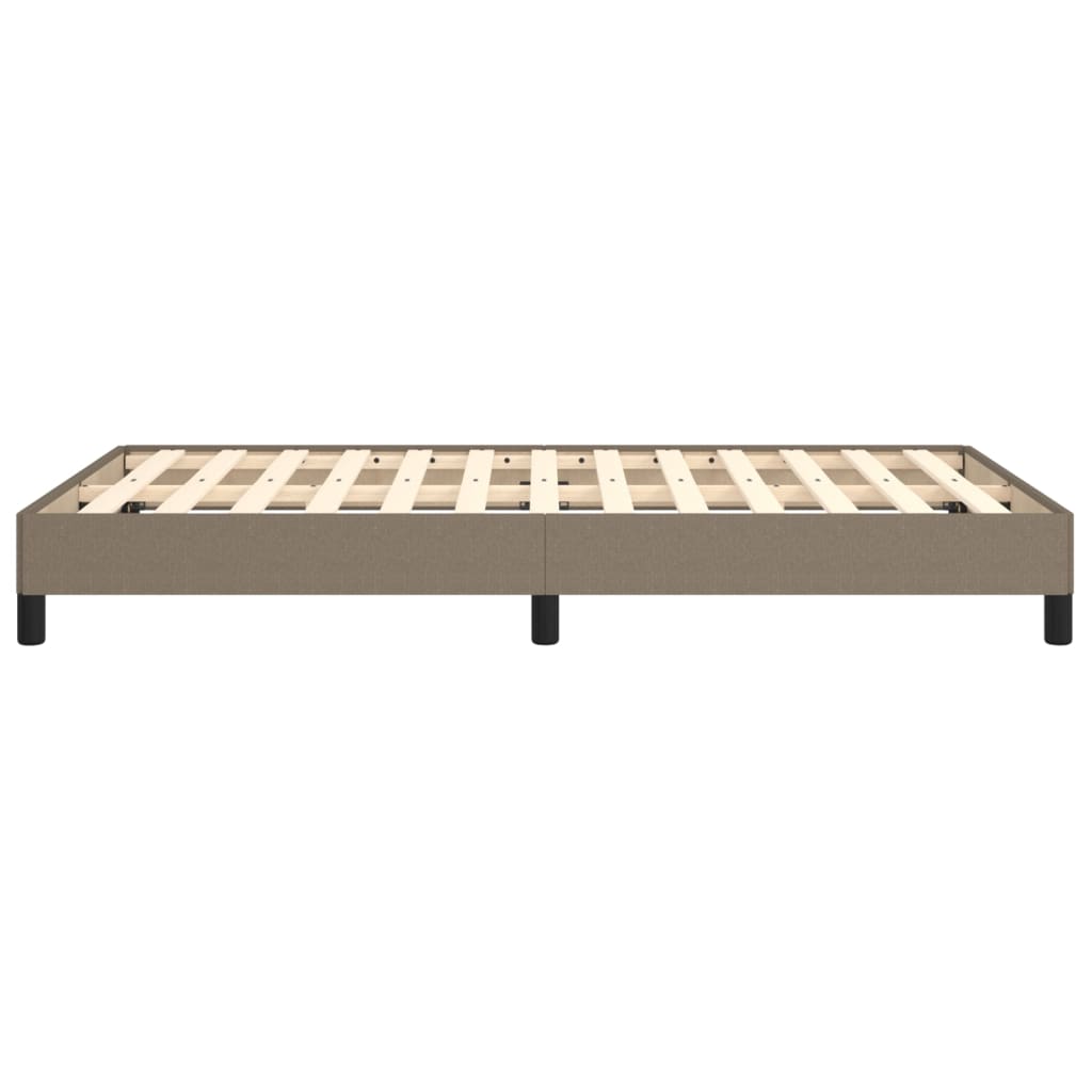 Bettgestell Taupe 120x200 cm Stoff - Pazzar.ch