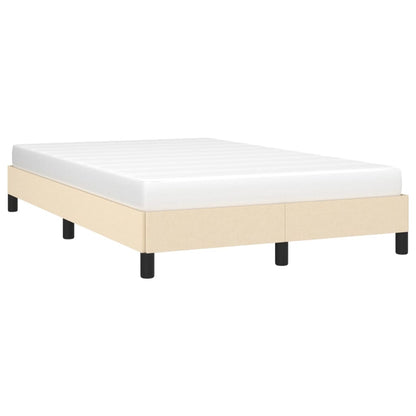 Bettgestell Creme 120x200 cm Stoff - Pazzar.ch