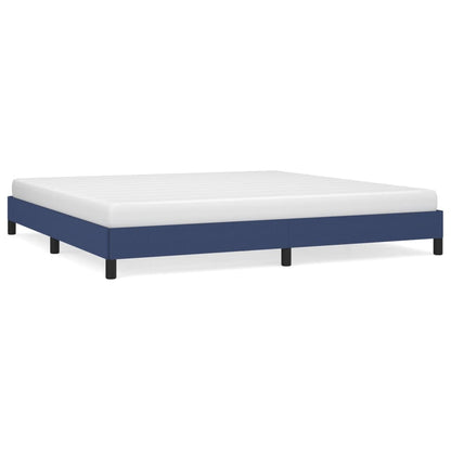 Bettgestell Blau 200x200 cm Stoff - Pazzar.ch