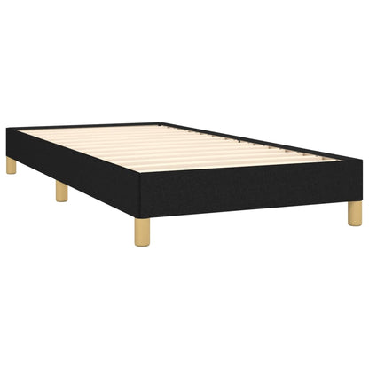Bettgestell Schwarz 100x200 cm Stoff - Pazzar.ch