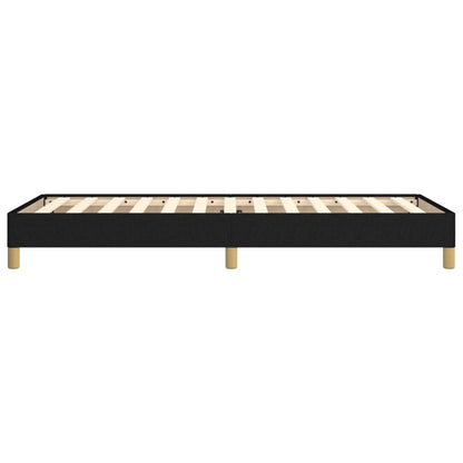 Bettgestell Schwarz 100x200 cm Stoff - Pazzar.ch