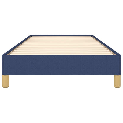 Bettgestell Blau 100x200 cm Stoff - Pazzar.ch