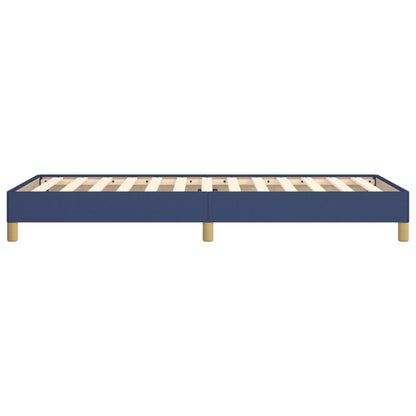 Bettgestell Blau 100x200 cm Stoff - Pazzar.ch