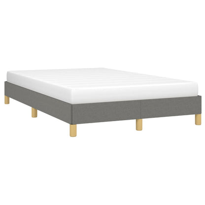 Bettgestell Dunkelgrau 120x200 cm Stoff - Pazzar.ch