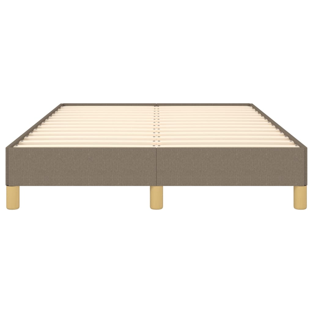 Bettgestell Taupe 120x200 cm Stoff - Pazzar.ch