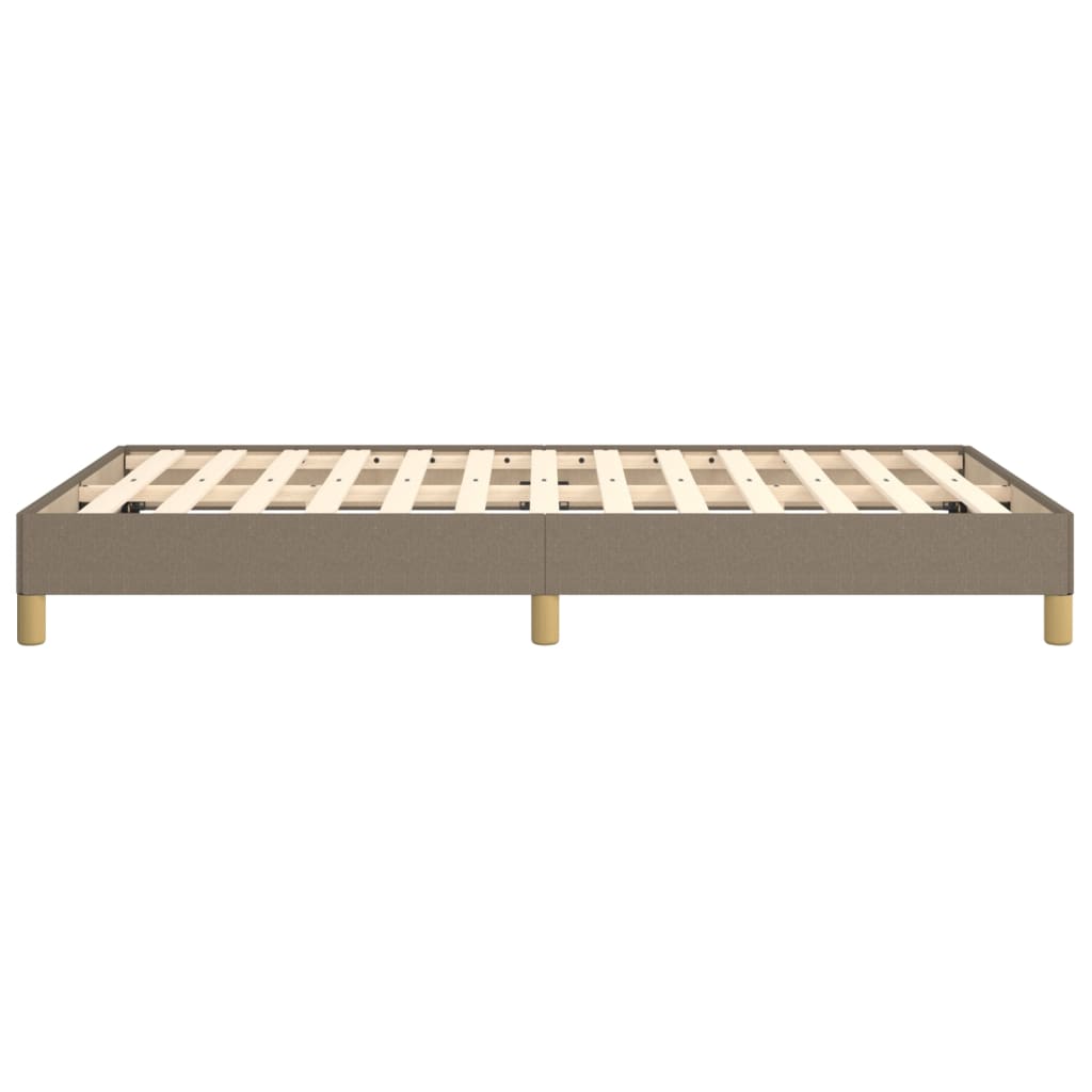 Bettgestell Taupe 120x200 cm Stoff - Pazzar.ch