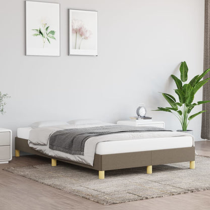 Bettgestell Taupe 120x200 cm Stoff - Pazzar.ch