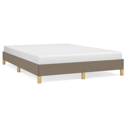 Bettgestell Taupe 160x200 cm Stoff - Pazzar.ch