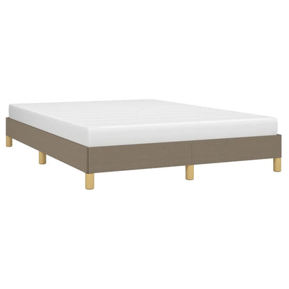 Bettgestell Taupe 160x200 cm Stoff - Pazzar.ch