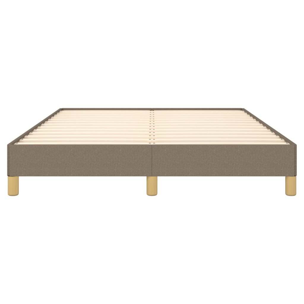 Bettgestell Taupe 160x200 cm Stoff - Pazzar.ch