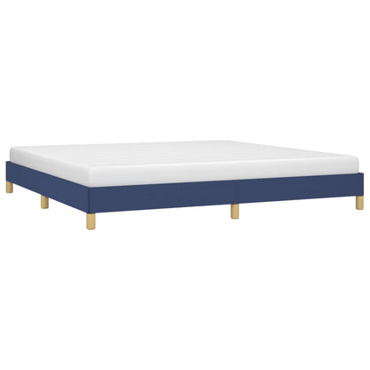 Bettgestell Blau 200x200 cm Stoff - Pazzar.ch