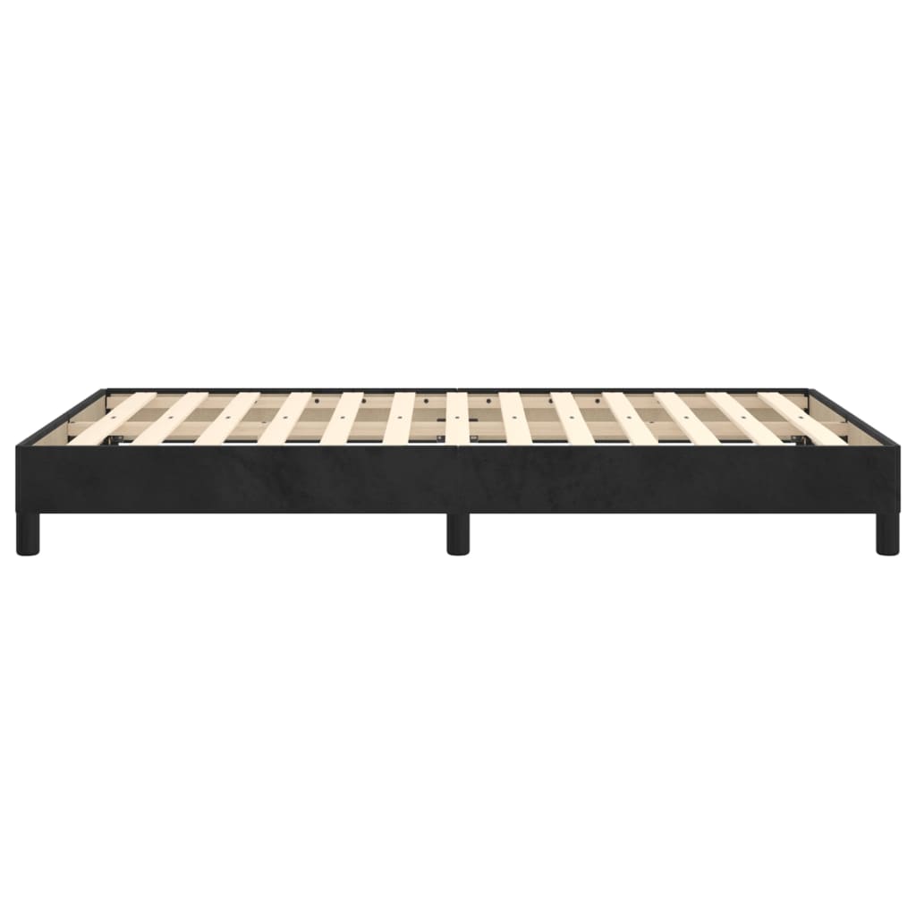Bettgestell Schwarz 120x200 cm Samt - Pazzar.ch