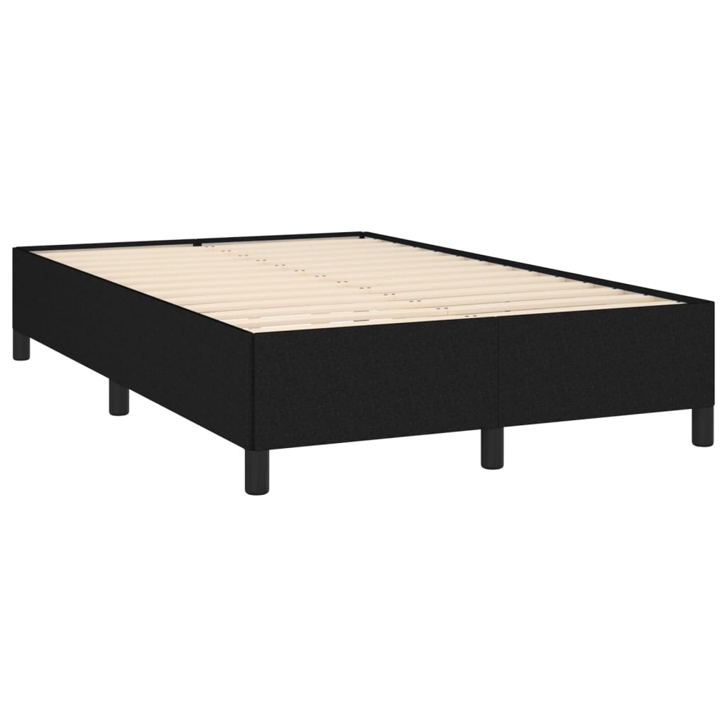 Bettgestell Schwarz 120x200 cm Stoff - Pazzar.ch