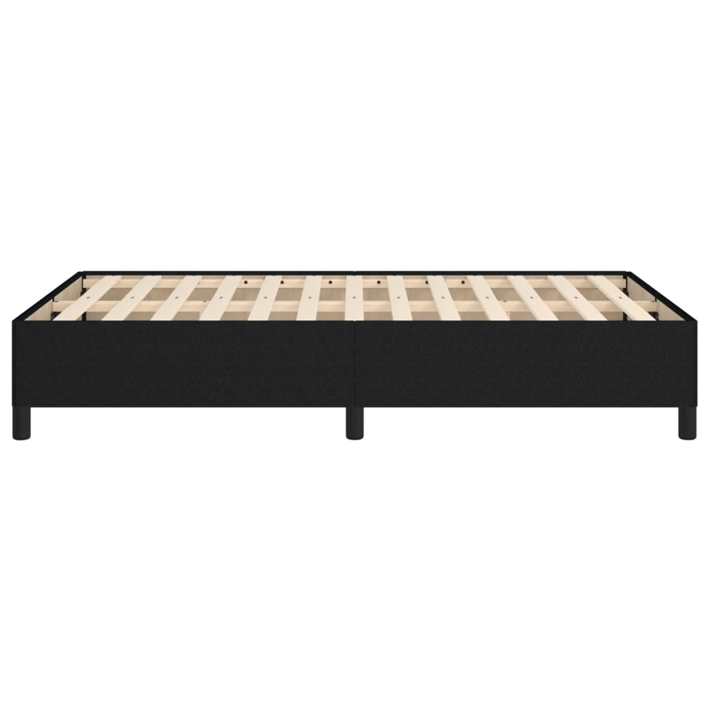 Bettgestell Schwarz 120x200 cm Stoff - Pazzar.ch