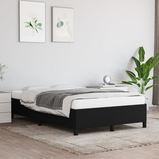 Bettgestell Schwarz 120x200 cm Stoff - Pazzar.ch