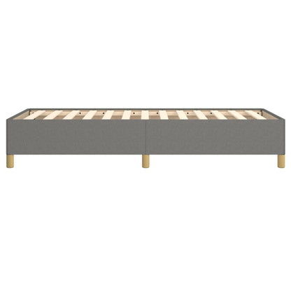 Bettgestell Dunkelgrau 100x200 cm Stoff - Pazzar.ch