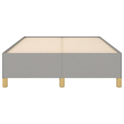 Bettgestell Hellgrau 120x200 cm Stoff - Pazzar.ch