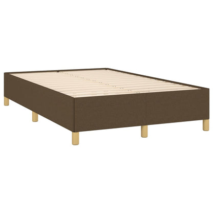 Bettgestell Dunkelbraun 120x200 cm Stoff - Pazzar.ch