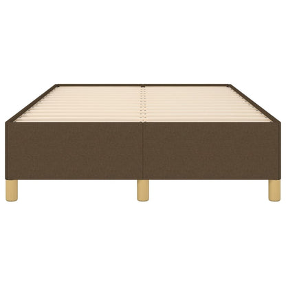 Bettgestell Dunkelbraun 120x200 cm Stoff - Pazzar.ch