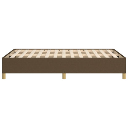 Bettgestell Dunkelbraun 120x200 cm Stoff - Pazzar.ch