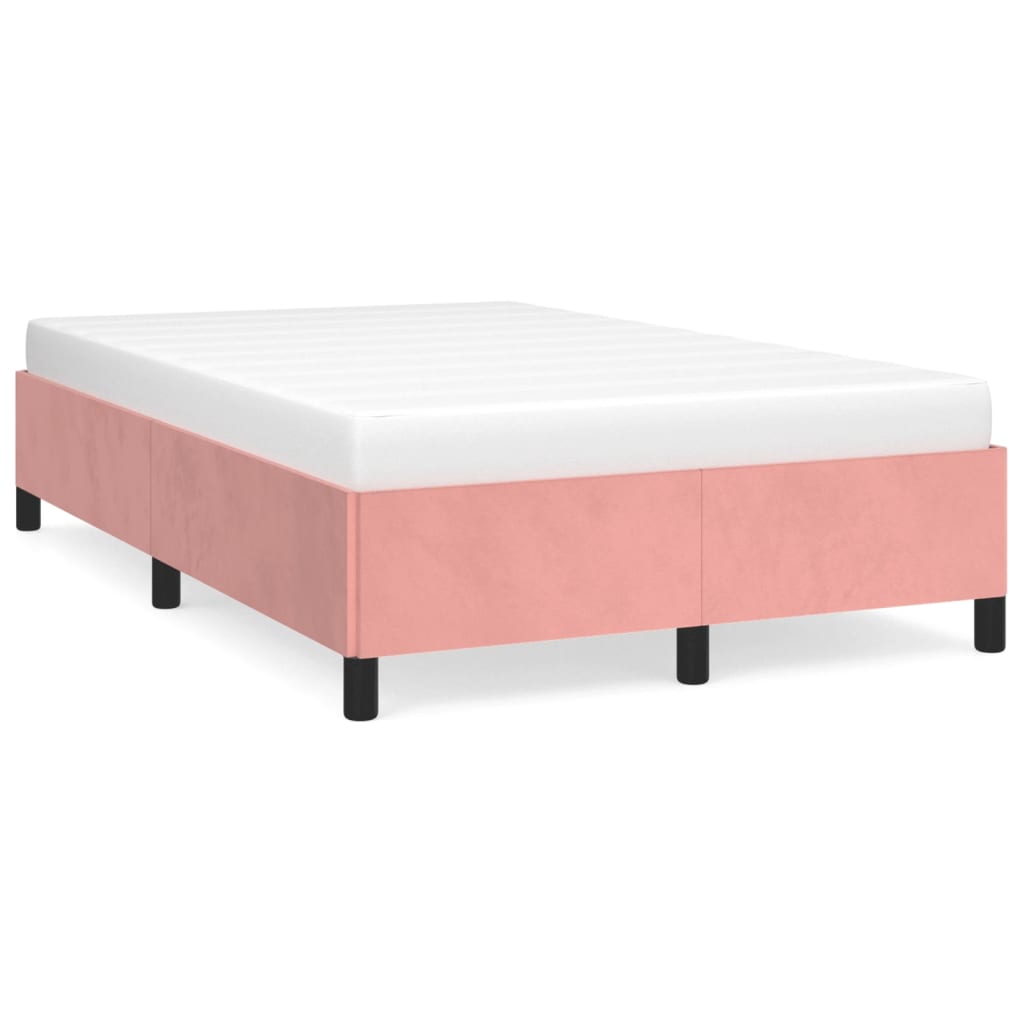 Bettgestell Rosa 120x200 cm Samt - Pazzar.ch