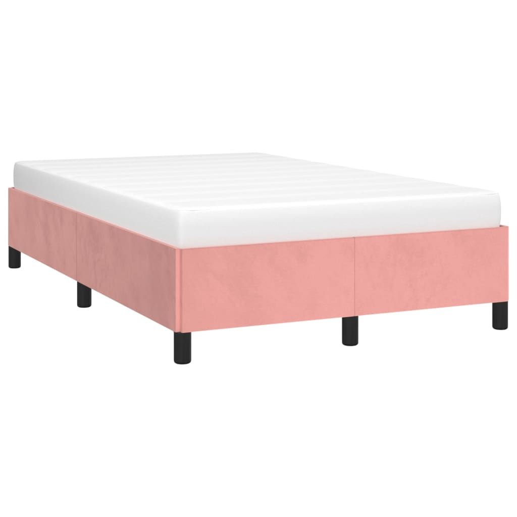 Bettgestell Rosa 120x200 cm Samt - Pazzar.ch