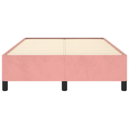 Bettgestell Rosa 120x200 cm Samt - Pazzar.ch