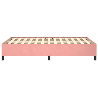 Bettgestell Rosa 120x200 cm Samt - Pazzar.ch