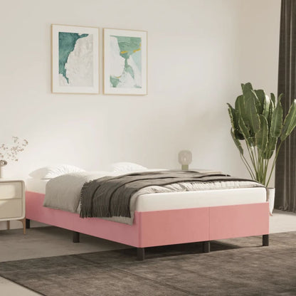Bettgestell Rosa 120x200 cm Samt - Pazzar.ch