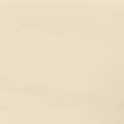 Bettgestell mit Kopfteil Creme 80x200 cm Kunstleder - Pazzar.ch