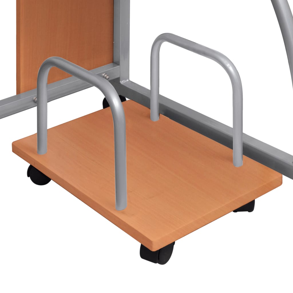 Computertisch Braun 110x52x88,5 cm Holzwerkstoff - Pazzar.ch