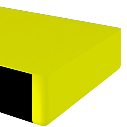 Kantenschoner 2 Stk. Gelb & Schwarz 6x2x101,5 cm PU - Pazzar.ch