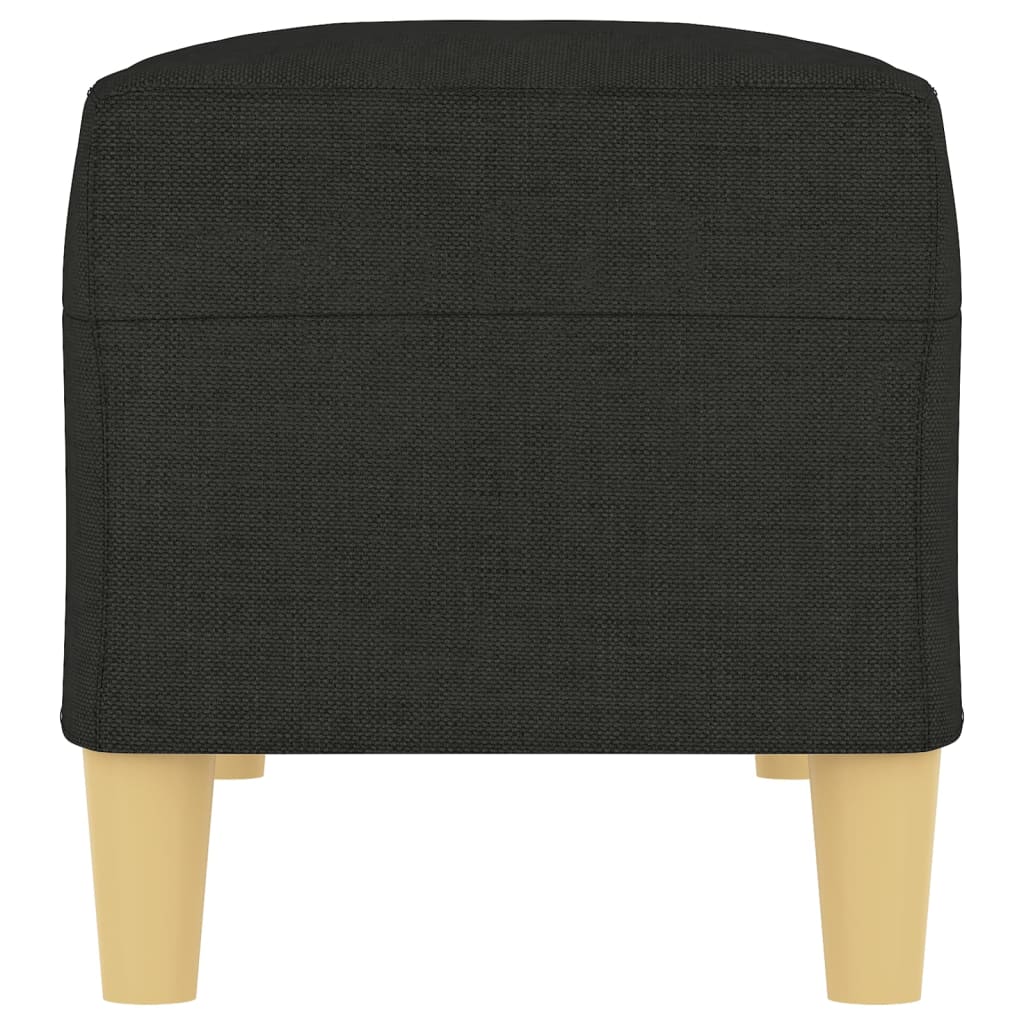Sitzbank Schwarz 100x35x41 cm Stoff - Pazzar.ch