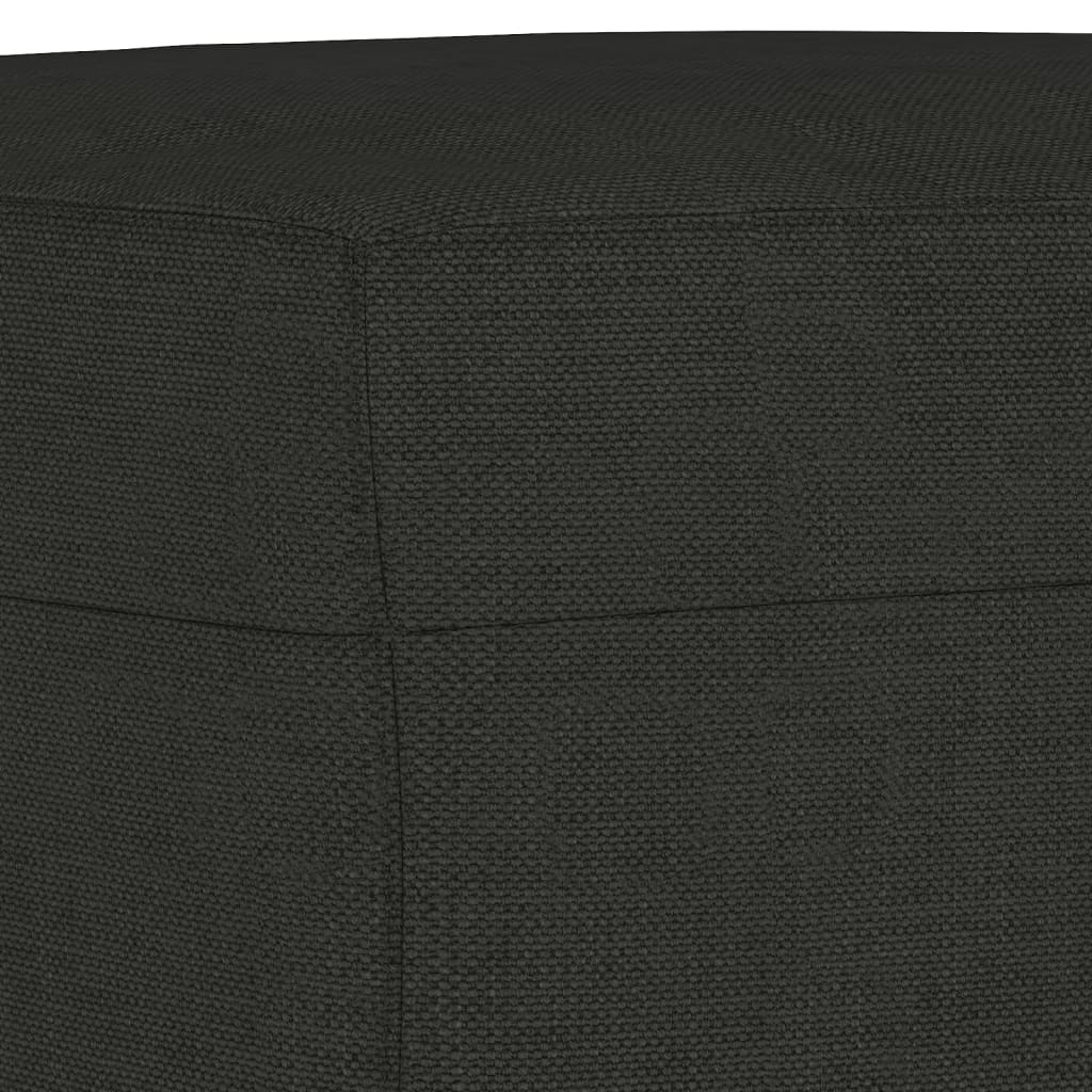 Sitzbank Schwarz 100x35x41 cm Stoff - Pazzar.ch