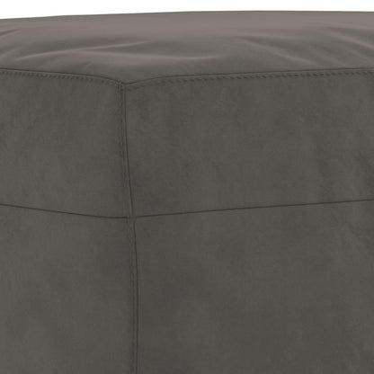 Sitzbank Dunkelgrau 100x35x41 cm Samt - Pazzar.ch