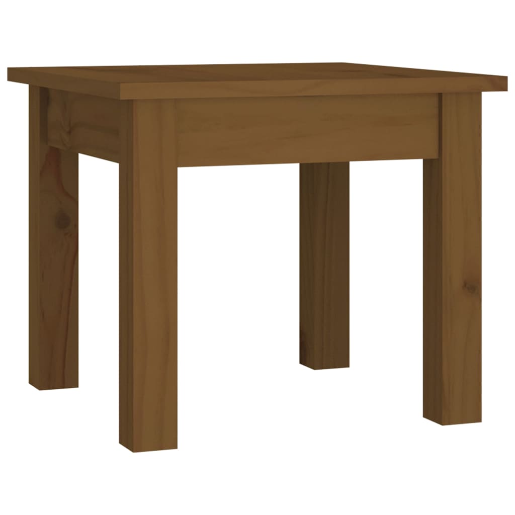 Couchtisch Honigbraun 35x35x30 cm Massivholz Kiefer - Pazzar.ch