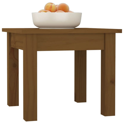 Couchtisch Honigbraun 35x35x30 cm Massivholz Kiefer - Pazzar.ch