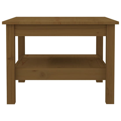 Couchtisch Honigbraun 55x55x40 cm Massivholz Kiefer - Pazzar.ch