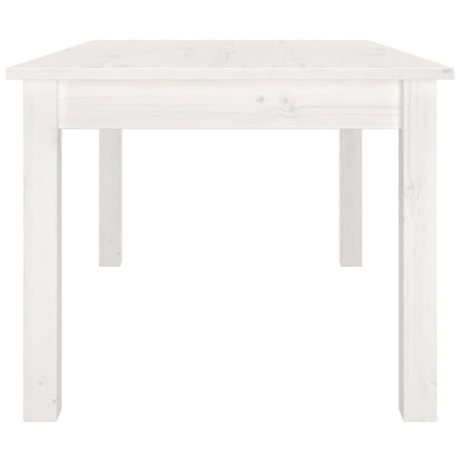 Couchtisch Weiß 80x50x40 cm Massivholz Kiefer - Pazzar.ch