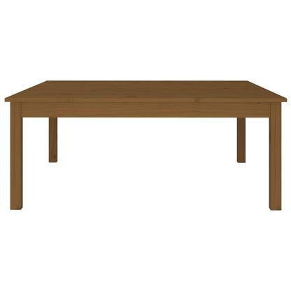 Couchtisch Honigbraun 100x100x40 cm Massivholz Kiefer - Pazzar.ch