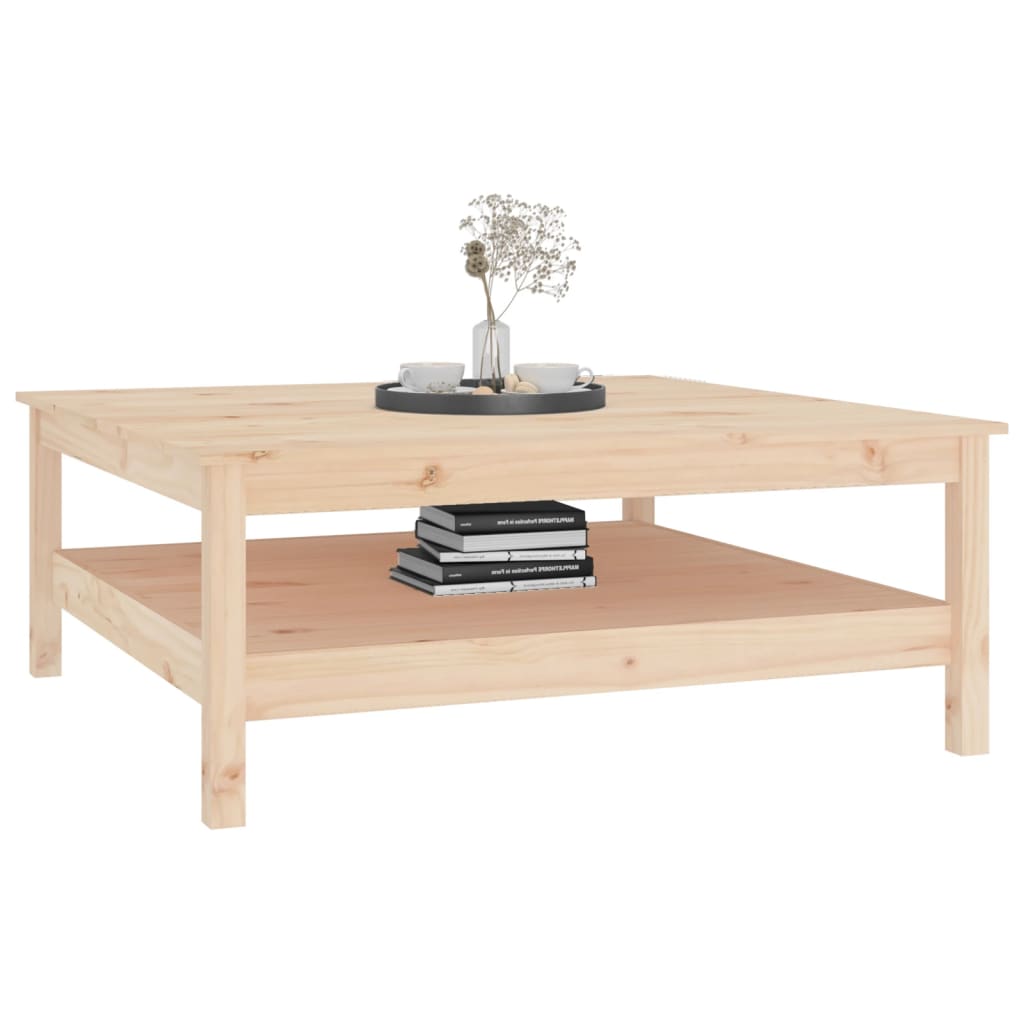 Couchtisch 100x100x40 cm Massivholz Kiefer - Pazzar.ch