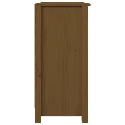 Sideboard Honigbraun 100x35x74 cm Massivholz Kiefer - Pazzar.ch