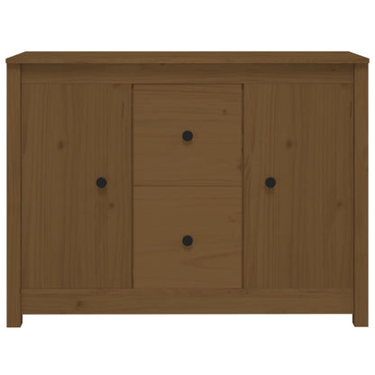 Sideboard Honigbraun 100x35x74 cm Massivholz Kiefer - Pazzar.ch