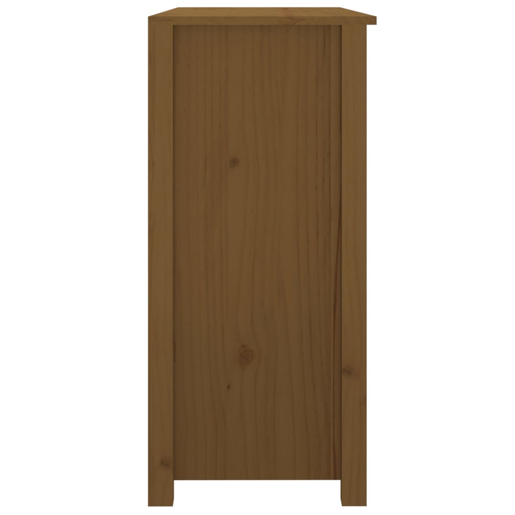 Sideboard Honigbraun 100x35x74 cm Massivholz Kiefer - Pazzar.ch