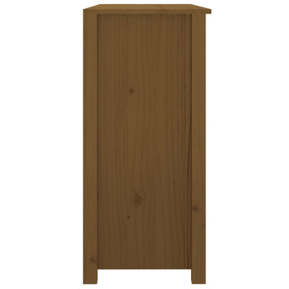 Sideboard Honigbraun 100x35x74 cm Massivholz Kiefer - Pazzar.ch